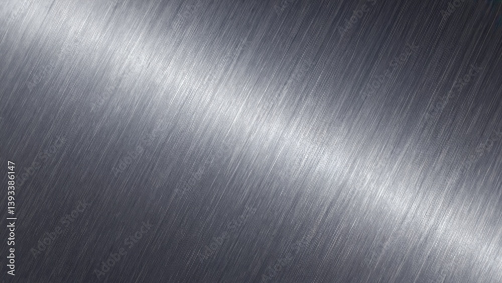 A close-up shot of a shiny metal surface with reflective details