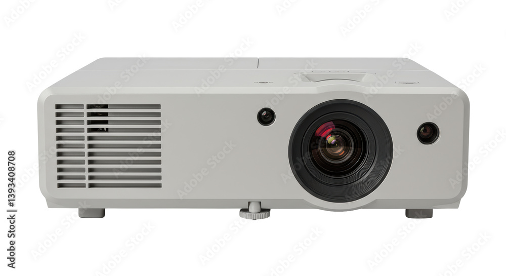 Isolated Projector Device for Presentation and Movies Isolated Projector Device for Presentation and Movies