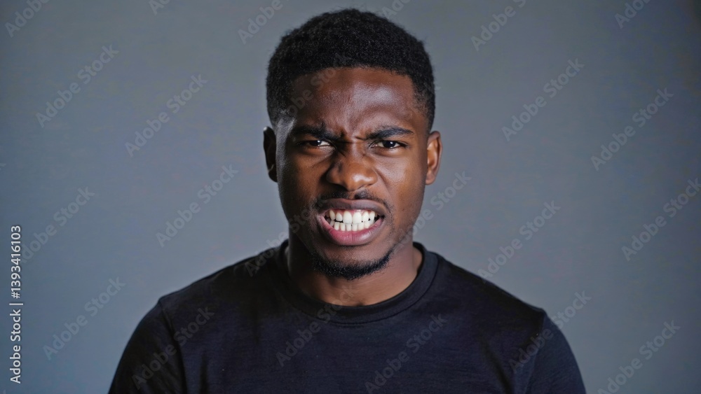 Obraz premium A person cleaning their teeth with a toothbrush and toothpaste