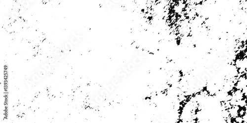Abstract dusty grunge concrete wall rough and dirty texture background black and white.