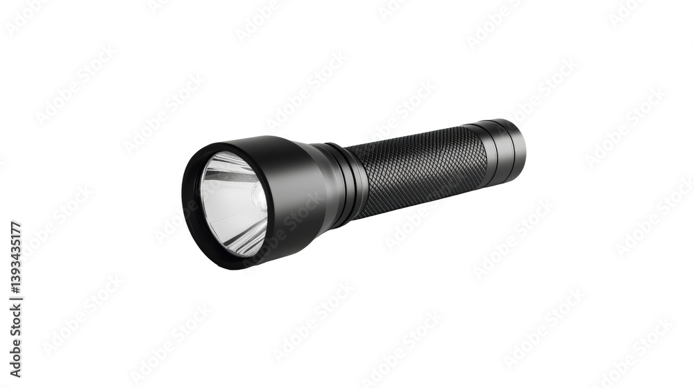 Compact and powerful flashlight with textured grip for outdoor adventures high-quality imagery versatile use Compact and powerful flashlight with textured grip for outdoor adventures high-quality imagery versatile use