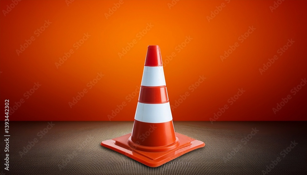 orange traffic cone