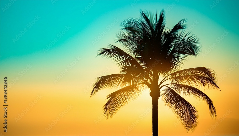 palm tree silhouette