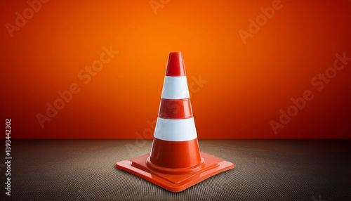 orange traffic cone