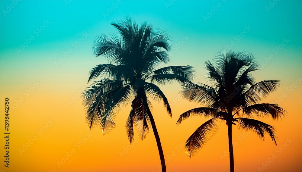 palm tree silhouette