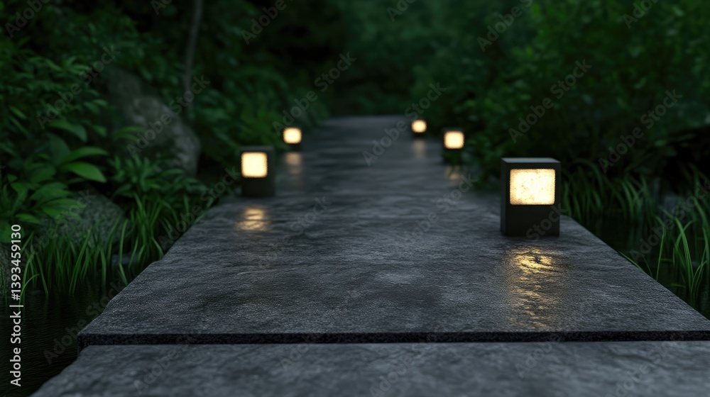 Obraz premium road in the night