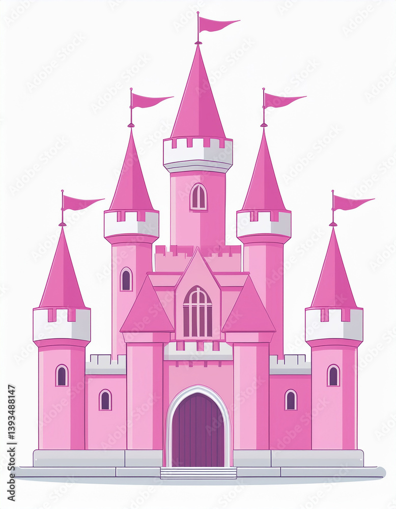 Fototapeta premium fairy tale castle