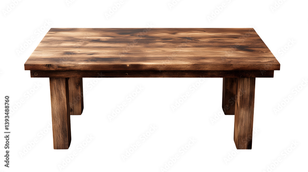 Sleek and Modern Transparent Empty Wooden Table or Counter for Professional Displays Sleek and Modern Transparent Empty Wooden Table or Counter for Professional Displays