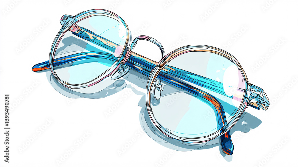 Stylish eyeglasses designed to help with reading, featuring lenses that block blue lighta helpful vision accessory. Stylish eyeglasses designed to help with reading, featuring lenses that block blue lighta helpful vision accessory.