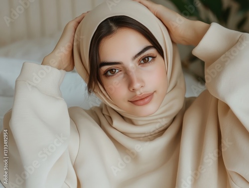 Young person with brown eye...