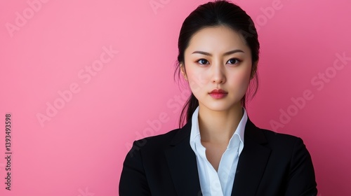 Professional woman with con...