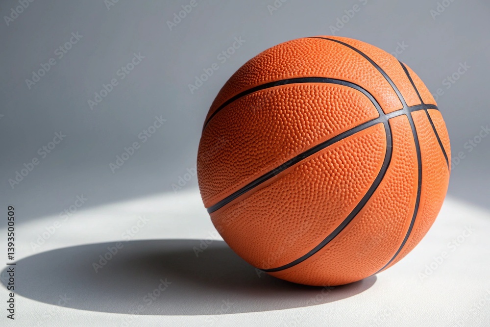 Fototapeta premium basketball on a white background