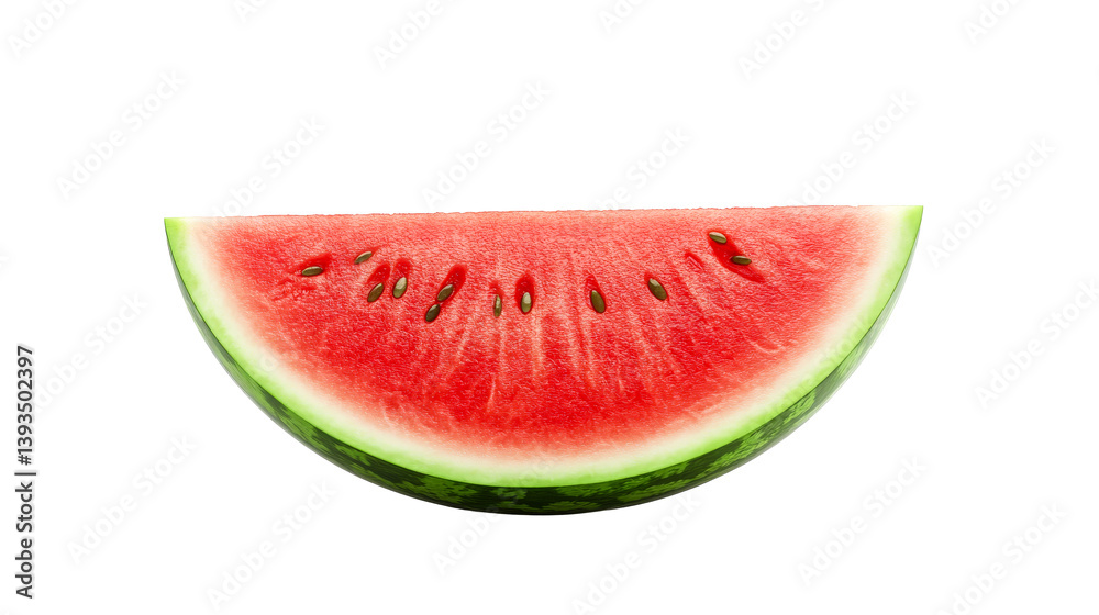 Watermelon slice, juicy fruit, seeds detail, healthy snack, cut out transparent Watermelon slice, juicy fruit, seeds detail, healthy snack, cut out transparent
