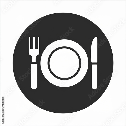 plate knife and fork