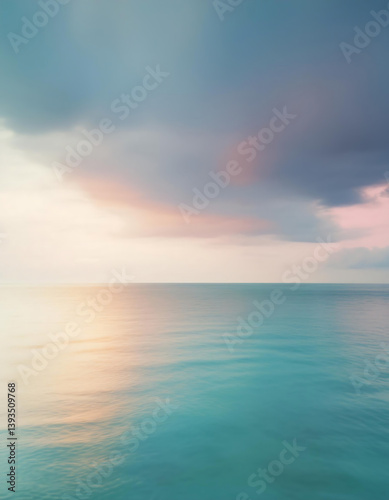 sunset over the sea wallpaper