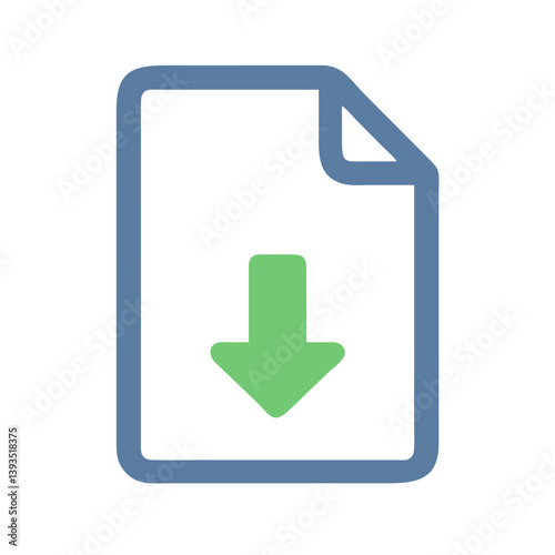 Download XLS File Icon Vector Design