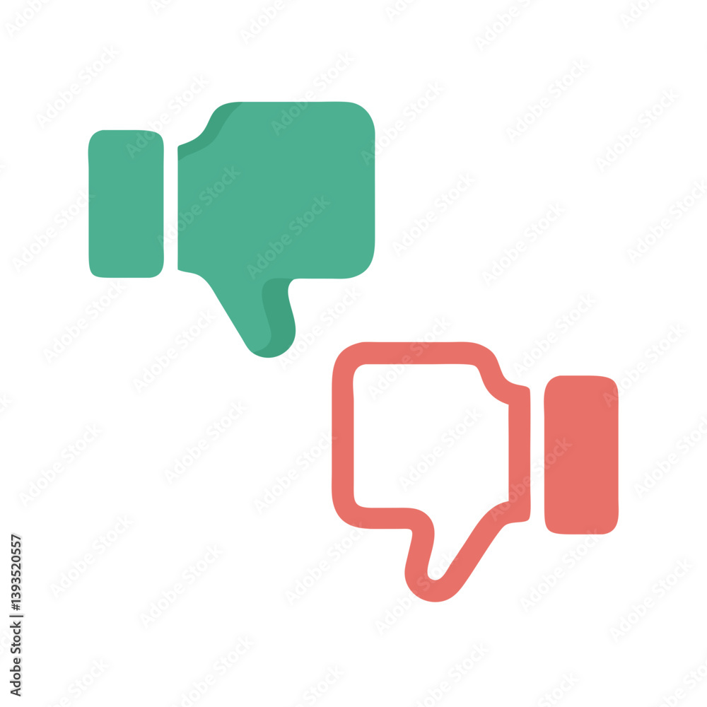 Like and Dislike Icons Set Vector Design
Like and Dislike Icons Set Vector Design