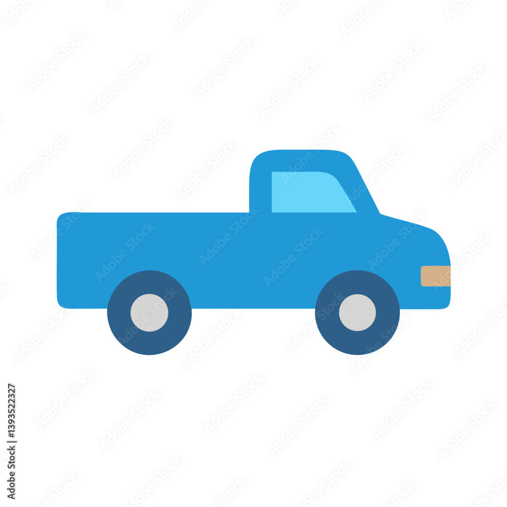 Classic Pickup Truck Vector Illustration
Classic Pickup Truck Vector Illustration