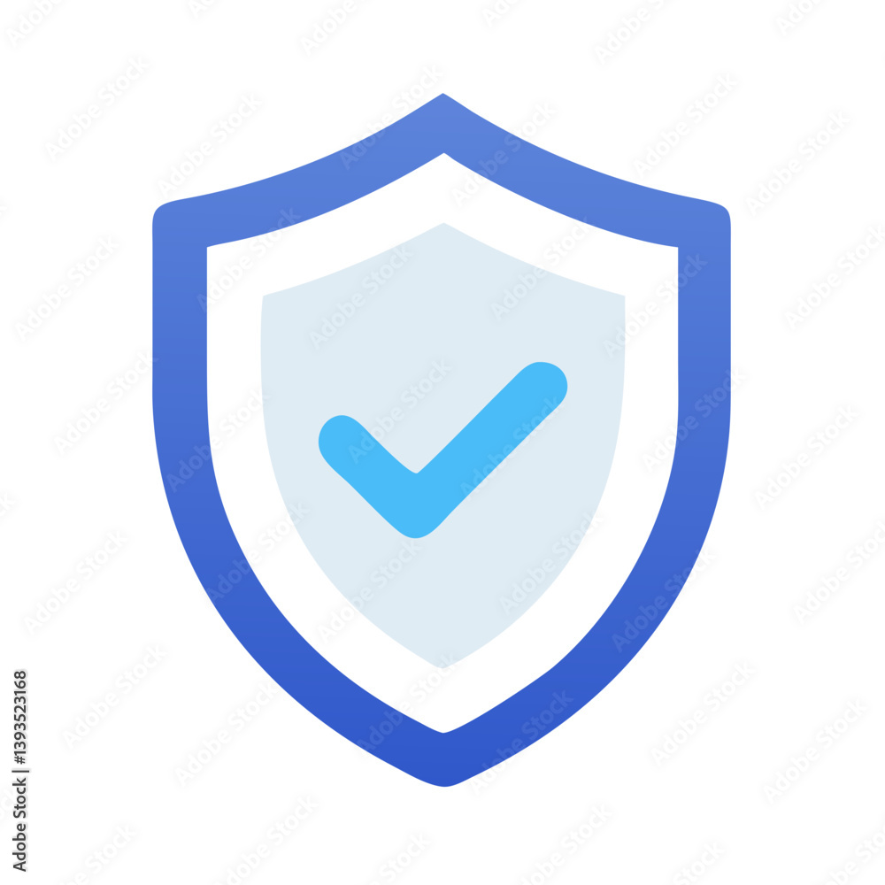 Shield with Check Mark Icon Vector for Security, Protection, and Validation Concepts
Shield with Check Mark Icon Vector for Security, Protection, and Validation Concepts