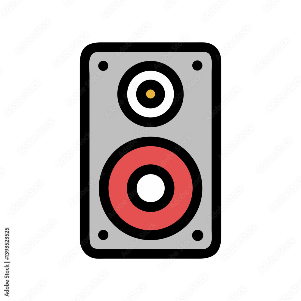 Speaker Icon Vector for Audio, Sound, and Music Concepts
Speaker Icon Vector for Audio, Sound, and Music Concepts