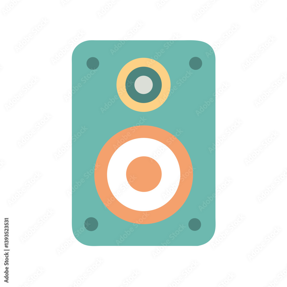 Speaker Icon Vector for Audio, Sound, and Music Concepts
Speaker Icon Vector for Audio, Sound, and Music Concepts