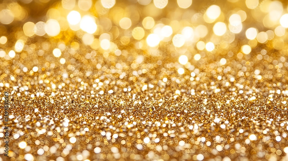Chic Background of Scattered Golden Glitter Sparkles in High Resolution Chic Background of Scattered Golden Glitter Sparkles in High Resolution