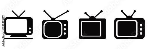 TV vector icons set. Television icon. Flat tv icon. Home technology icon. television tv icon symbol.
moniter led tv icon. Retro TV icon of vector illustration