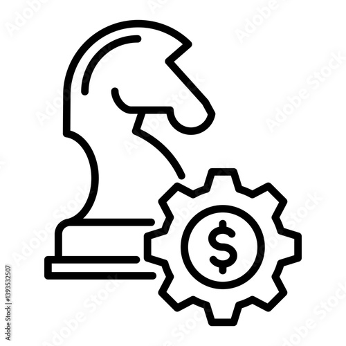 strategic investment icon