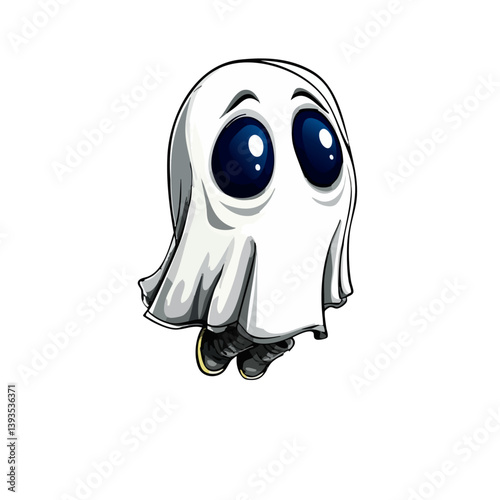 VECTOR ILLUSTRATION OF A GHOST