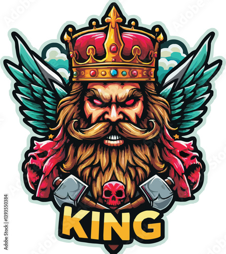 king cartoon vector ilustration png