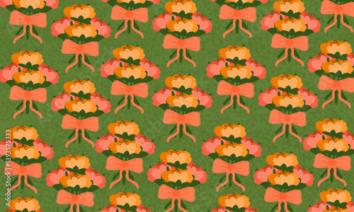 seamless floral pattern, colorful background, floral background