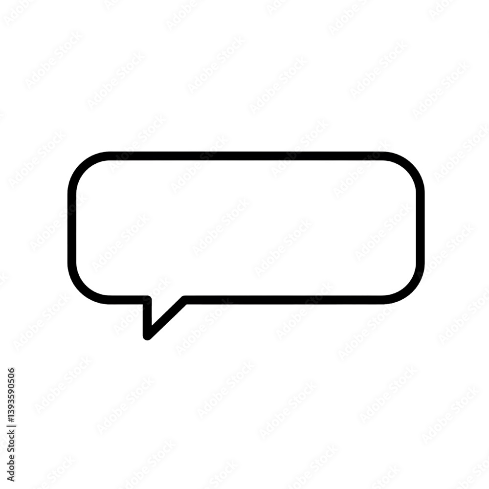 speech bubble isolated on white background speech bubble isolated on white background