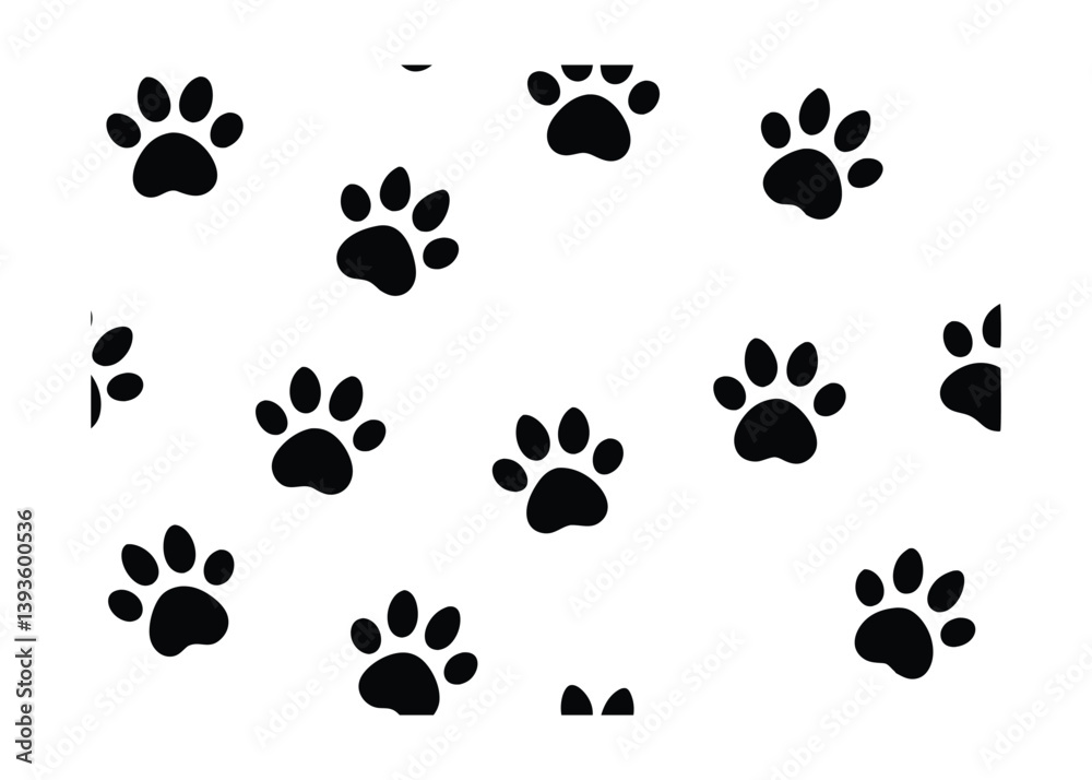 Fototapeta premium forest animal print vector repeat