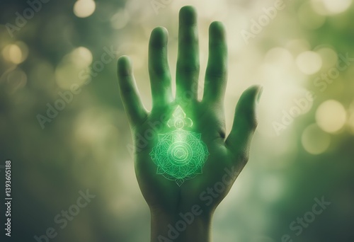 hand energy chakra green finger care background illustration alternative energetic grunge healing chinese abstract help massage homeopath emanating art heal therapeutic chi easing chiropractor