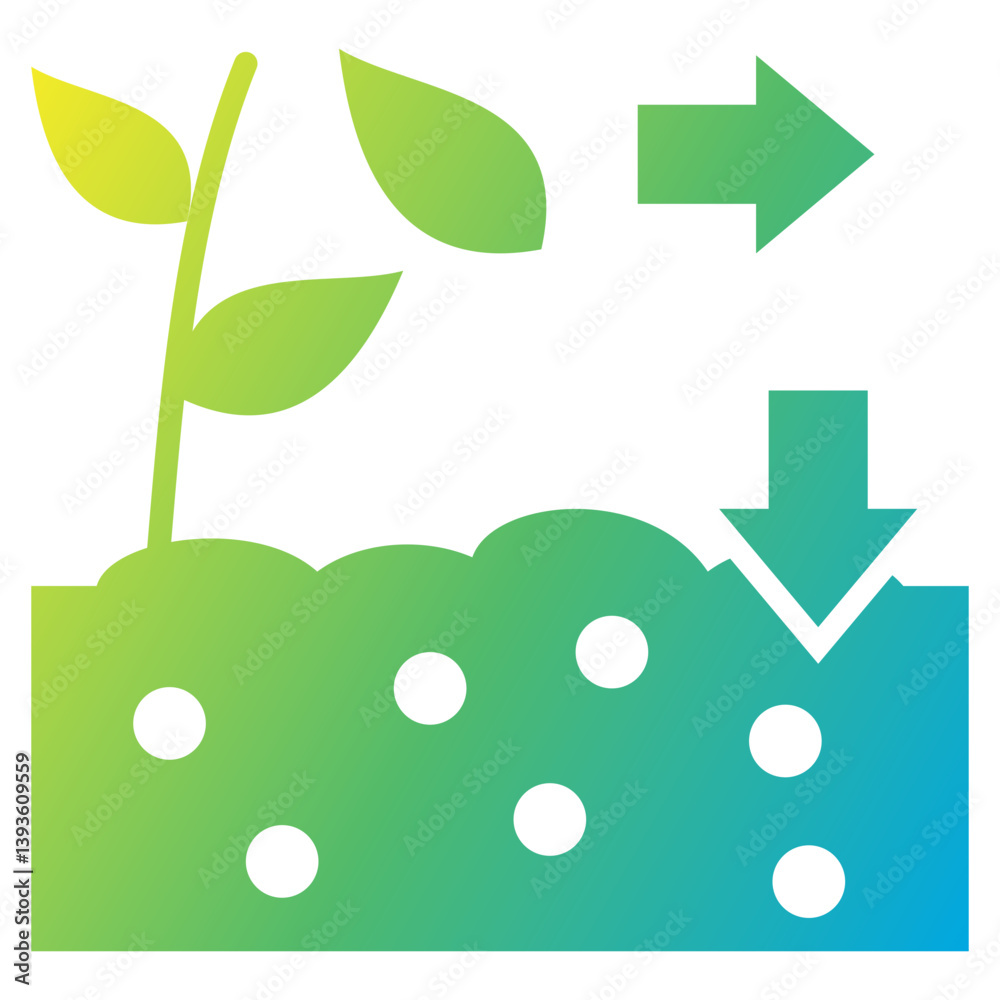 Fototapeta premium Decomposition Icon