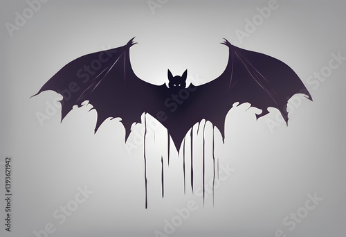 design halloween illustration vector bat silhouette creepy transparent dark background batman nature fly logotype symbol animal sinister horse bird black icon hand fish dog art