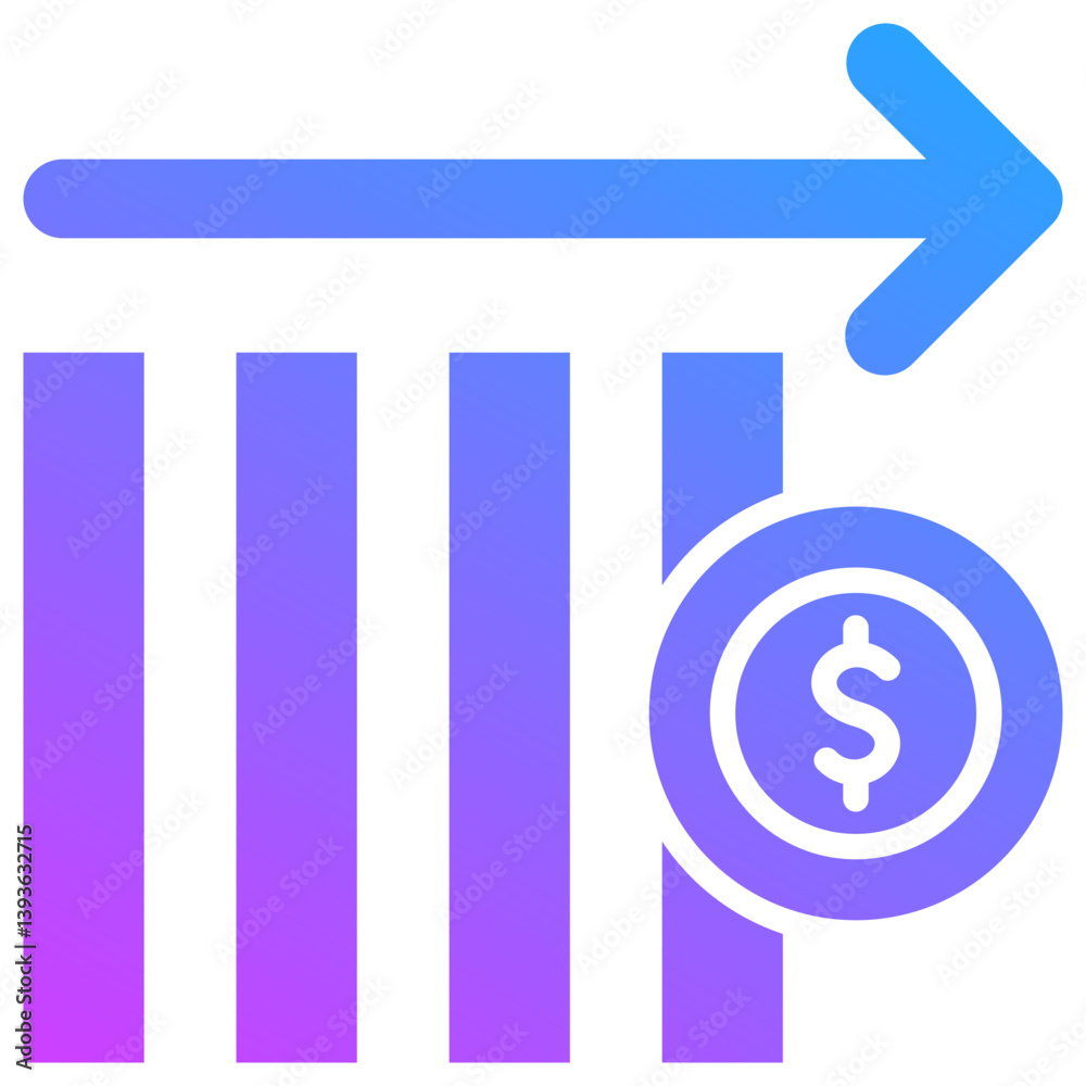 Obraz premium Stagnation Icon