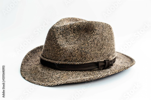 Vintage Cowboy Hat Isolated on Transparent Background