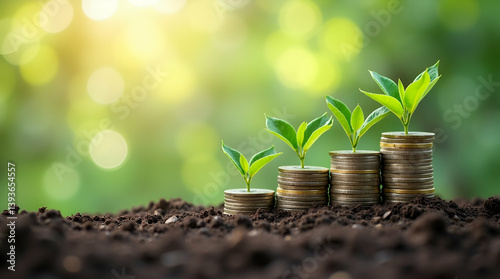 Explore sustainable commodities investments that emphasize eco-friendly sourcing and responsible resource management for premium photo stock imagery. photo