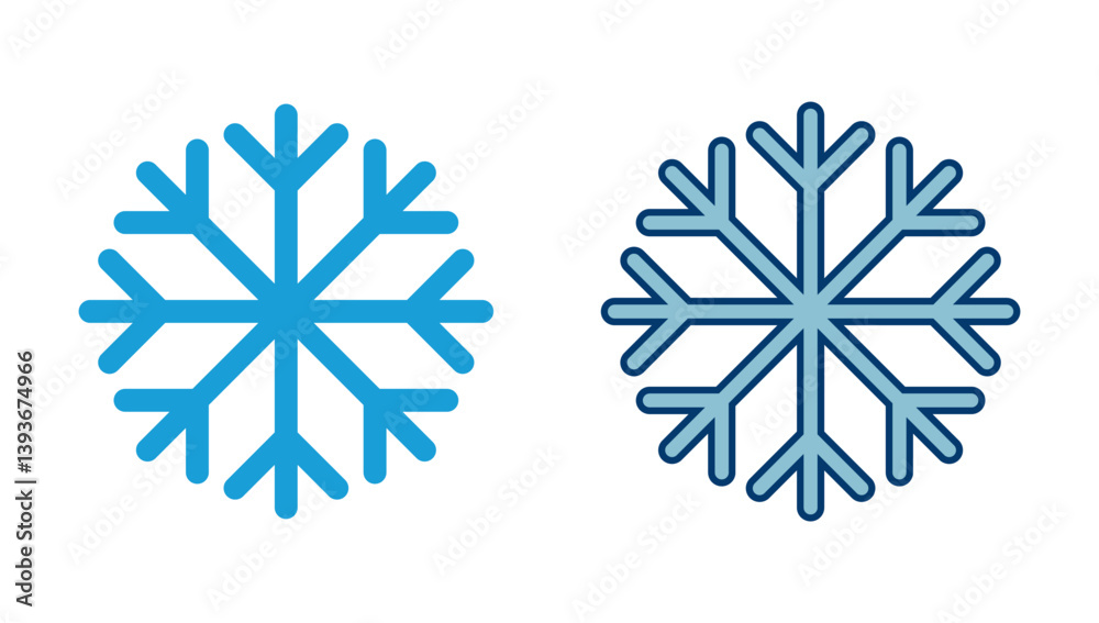 Snowflake icon vector isolated on white background. snow icon vector. Symbol of winter, frozen Snowflake icon vector isolated on white background. snow icon vector. Symbol of winter, frozen
