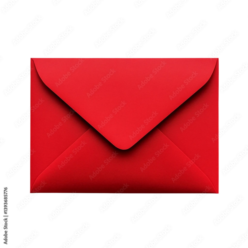 red envelope isolated on transparent and white background. red envelope isolated on transparent and white background.