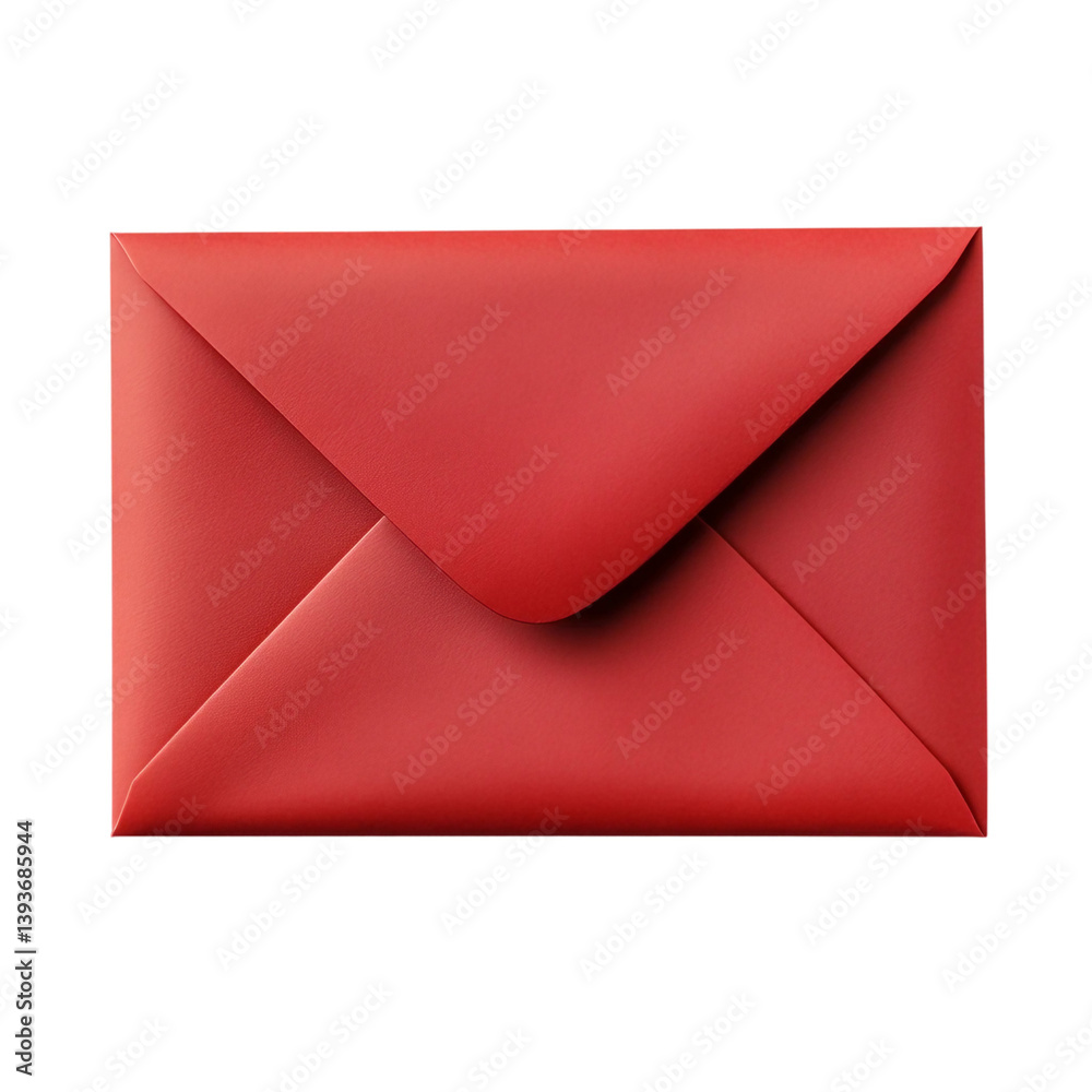 red envelope isolated on transparent and white background. red envelope isolated on transparent and white background.
