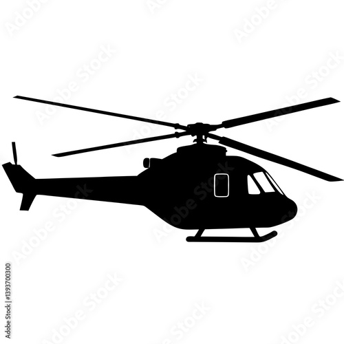 helicopter vector illustration