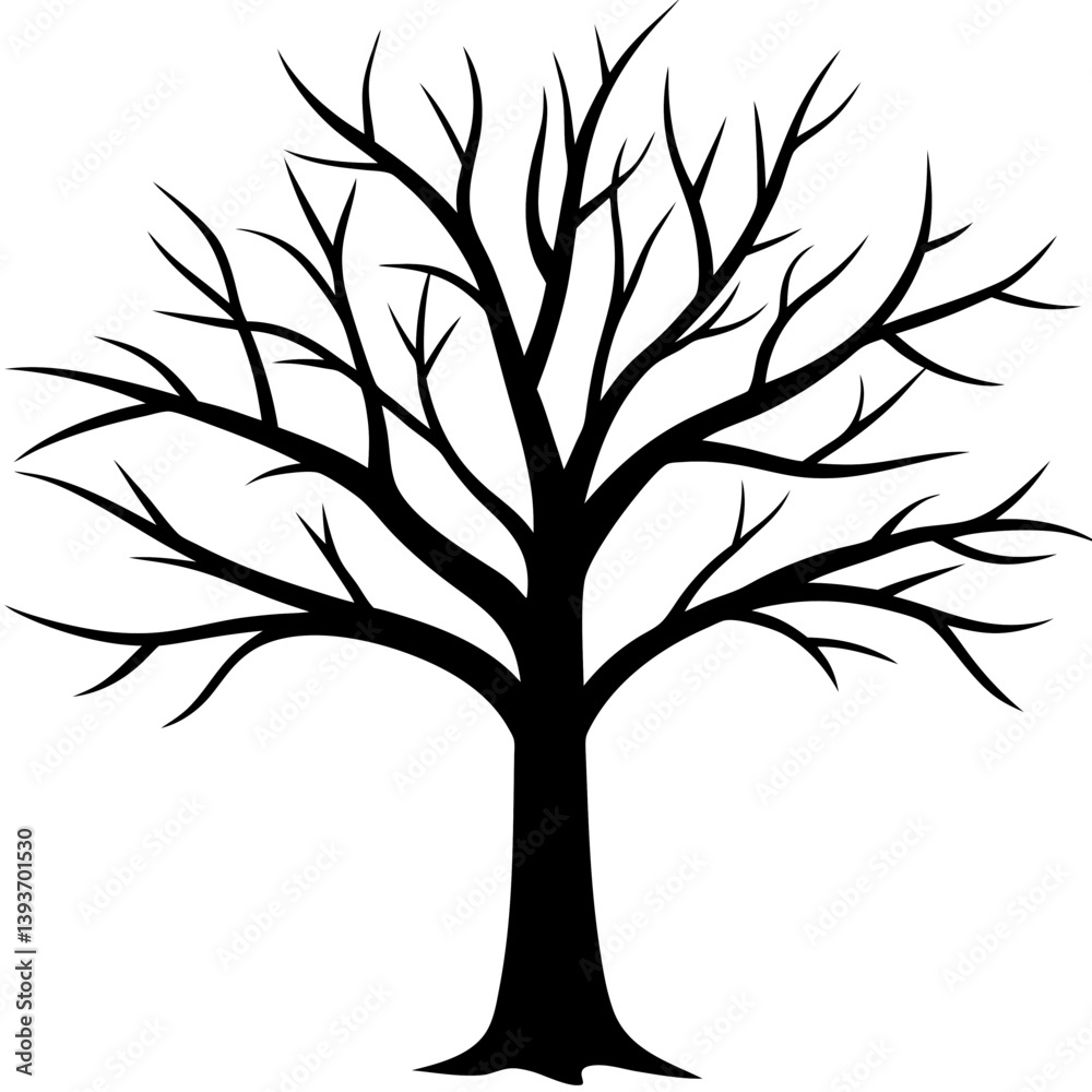 tree silhouette vector tree silhouette vector