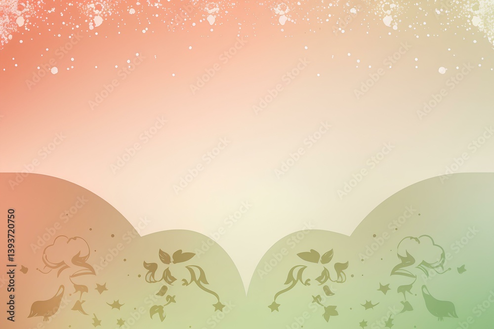 Obraz premium abstract floral background
