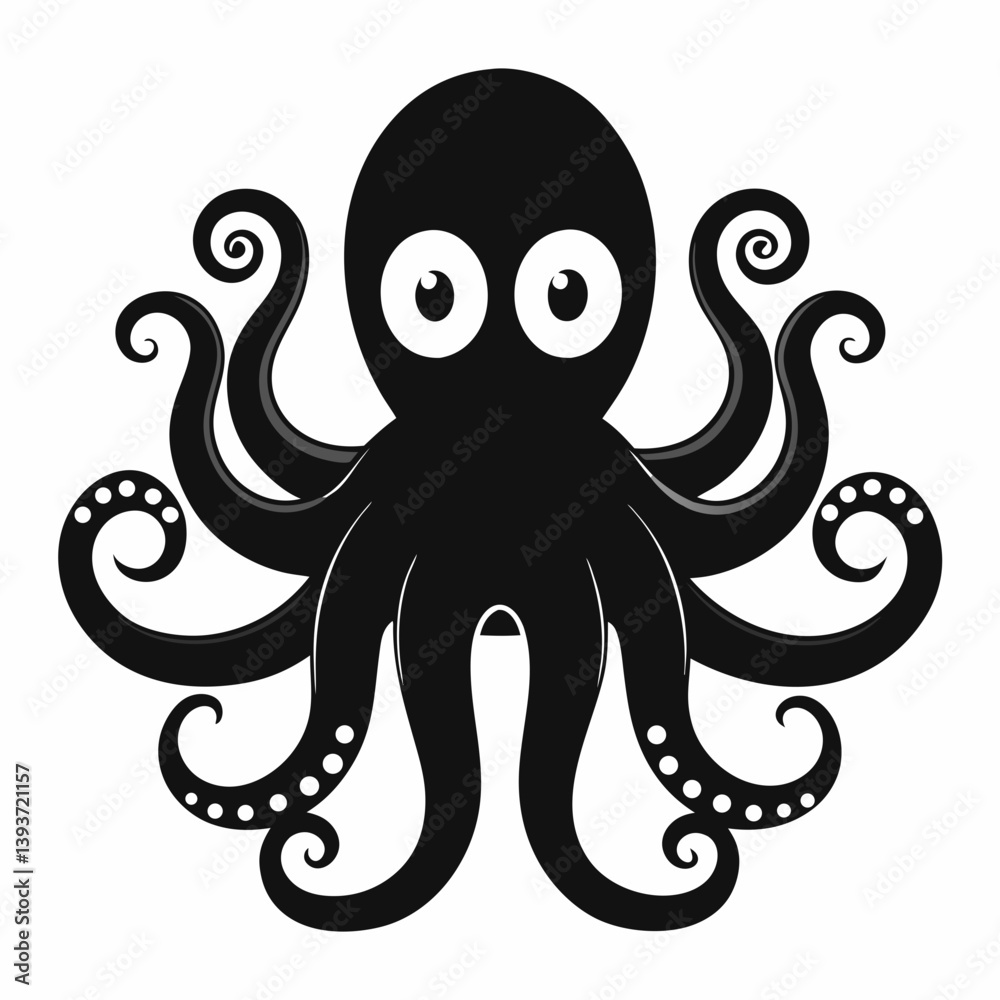 Obraz premium octopus vector illustration