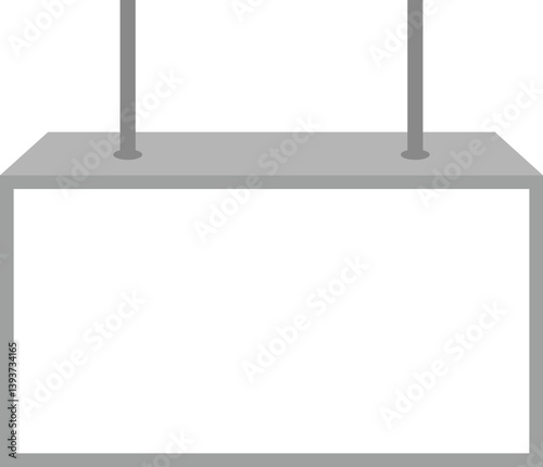 천정형 광고 간판