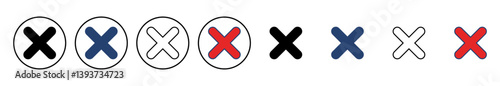 Close vector icon. Delete icon vector. cross sign