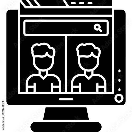 Video Conference Icon