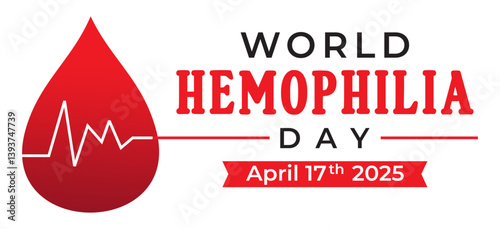 World Hemophilia Day Vector Illustration